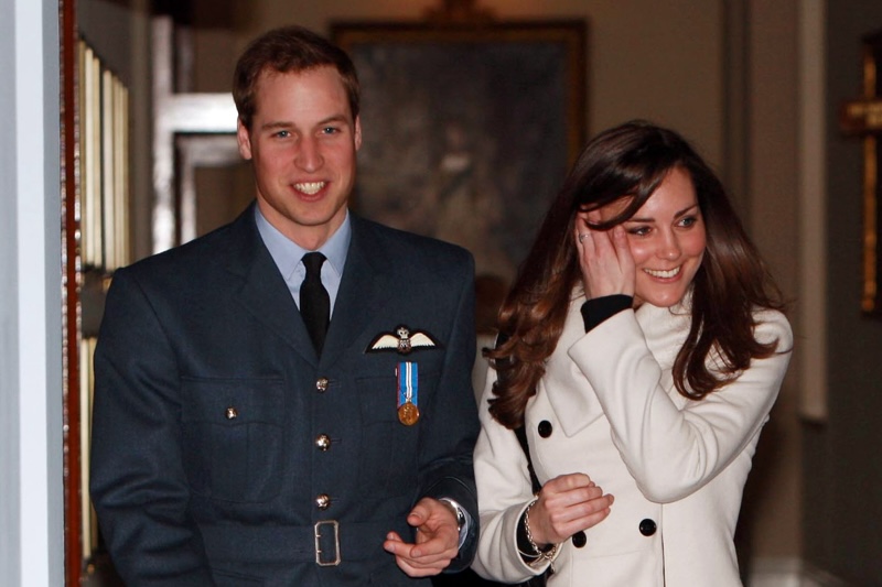 ウィリアム皇太子夫妻の出会いから”今”を振り返る（2008年4月11日、Ph／GettyImages）